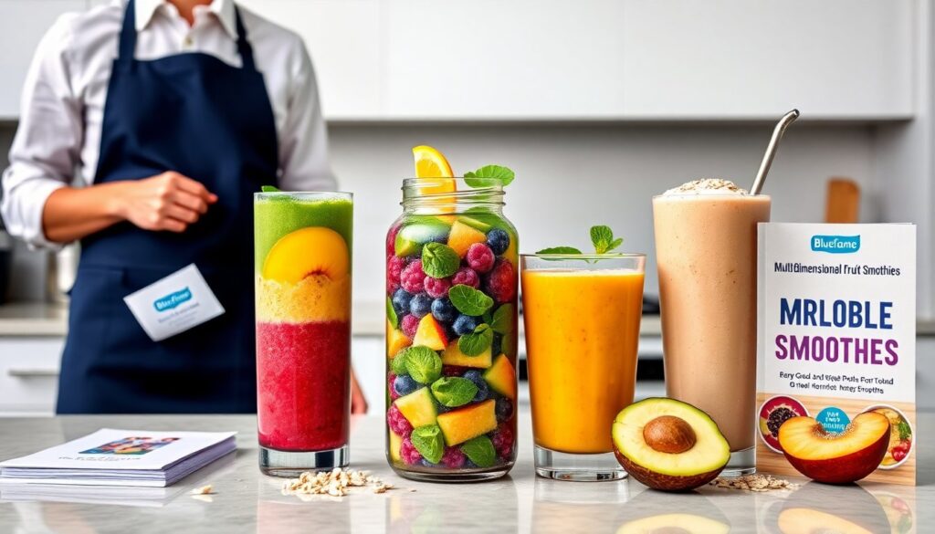 multidimensional fruit smoothies recipes blueflamepublishing